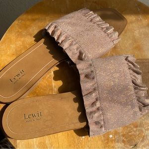 Lewit Leather Sandals size 6.5 EU 36.5